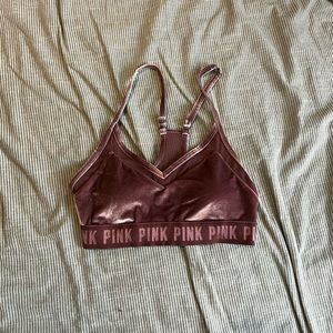 PINK Velvet Bra